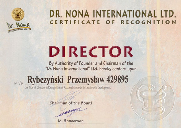 Certyfikat i dyplom chiropraktyki, Przemyslaw Rybczynski, chiropraktyk Poznan, skan 45