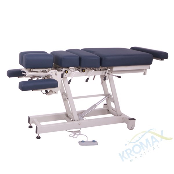 Kozetka chiropraktyczna z zapadniami (drop table) do terapii metodą dr. Pierce’a